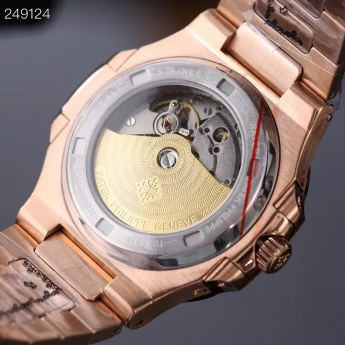 【High-end replica】💰1440! Patek Philippe 🔥🔥 Type: Fine men's watch (1:1 replica, the latest and exclusive first release) Multifunctional Strap: 316L stainless steel strap Movement: Fully automatic Citizen 8215 mechanical movement Mirror: Mineral-strengthened glass Elegant taste Vast and majestic Ingenuity A treasure for the wrist Size: 42mm in diameter and 12mm thick Hot on the market! Welcome to reprint!